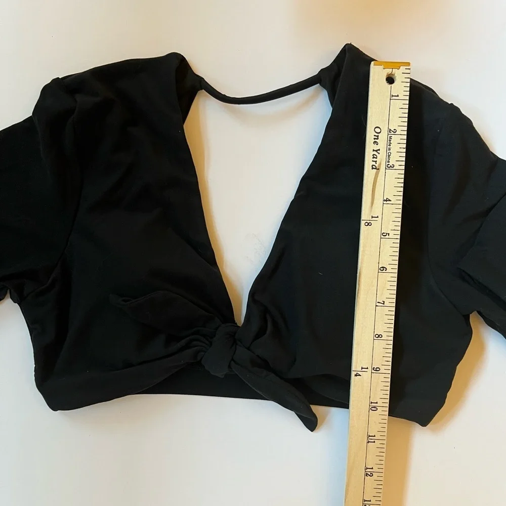NIYAMA SOL Black Knotty Top Ballet Size Small / Medium